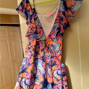 LILLY PULITZER DROP SHOULDER MAXI DRESS